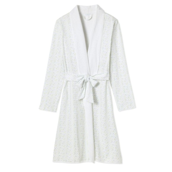 Lake Other - Lake Pajamas x Julia Berolzheimer Pima Robe in Meadow